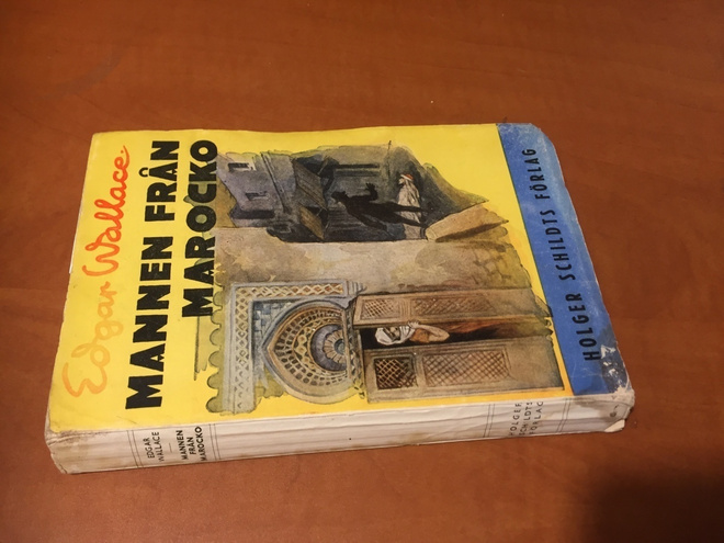 EDGAR WALLACE MANNEN FRÅN MAROCKO 1943 HYVÄ