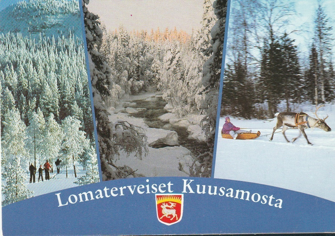 Postikortti, KUUSAMO ,Erikoisleima