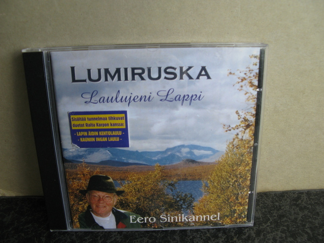 Eero Sinikannel:Lumiruska-Laulujeni Lappi cd
