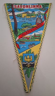 SAVONLINNA OLAVINLINNA Vintage iso matkailuviiri