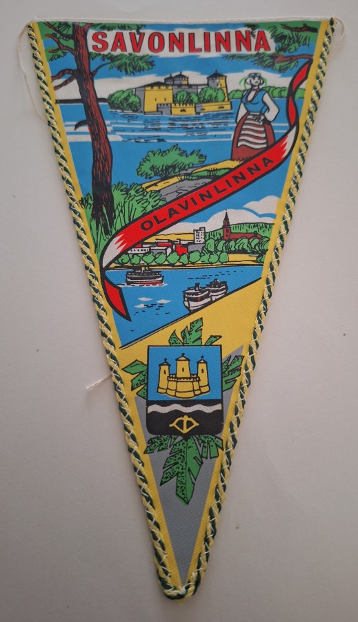 SAVONLINNA OLAVINLINNA Vintage iso matkailuviiri