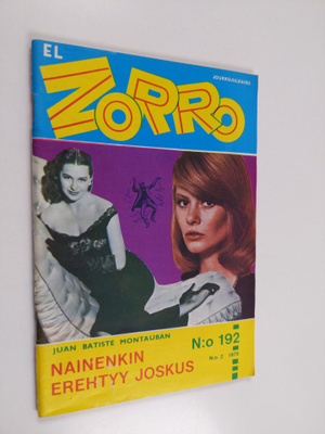 Juan Batiste Montauban : El Zorro N:o 192 2/1975 : Nainen...