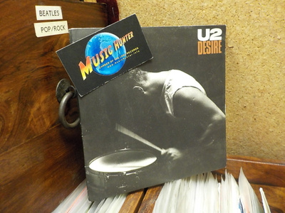 U2 - DESIRE / HALLELUJAH HERE SHE COMES EX-/EX- 7"