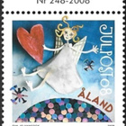 Åland 2008 Joulu Julpost 08 välilöpari numero ** LaPe 300 - pikkukuva 1