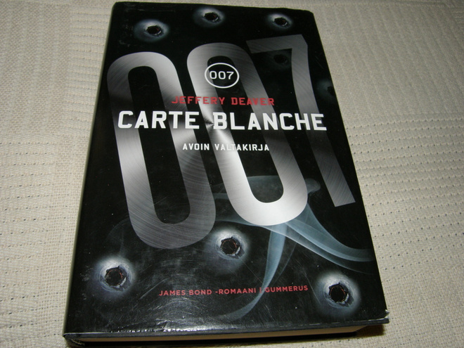 Jeffery Deaver Carte blanche Avoin valtakirja