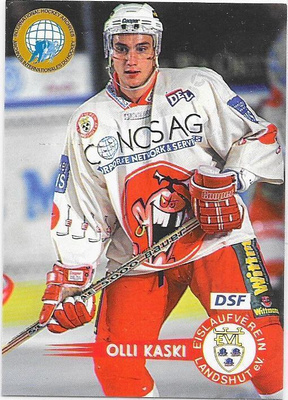 1996-97 DEL #154 Olli Kaski Landshut  Ässät