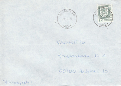 Postileima, JALASJÄRVI