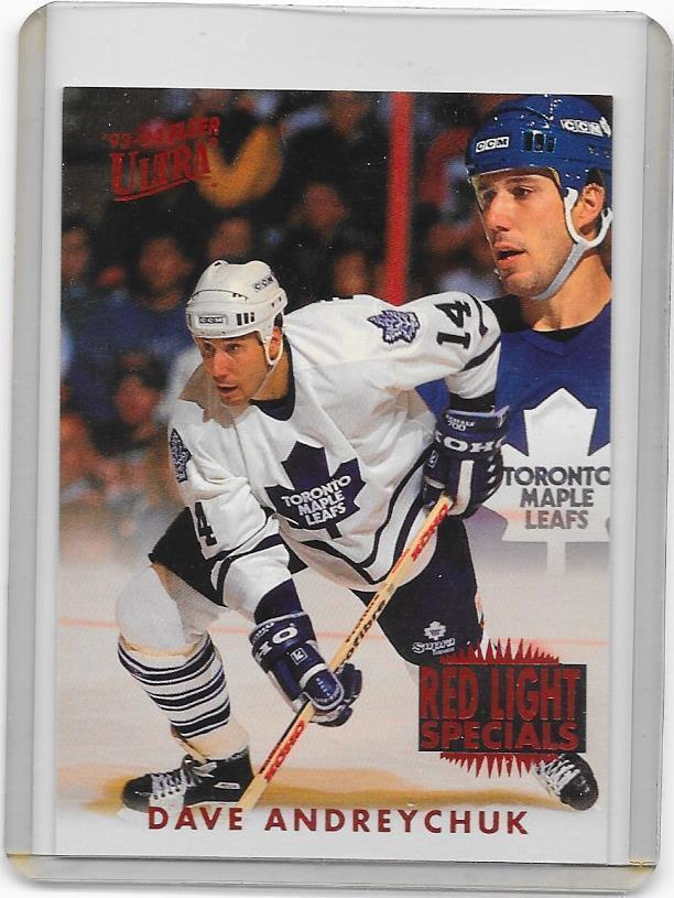 1993-94 Ultra Red Light Specials #1of10 Dave Andreychuk TOR