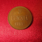 5 Penniä 1917 I Erikoinen. - pikkukuva 1