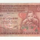 Etiopian 10 birrin seteli - pikkukuva 1