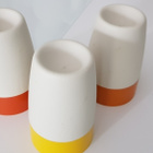 Vintage / retro Tupperware Munakupit kansilla - 3 kpl - pikkukuva 1