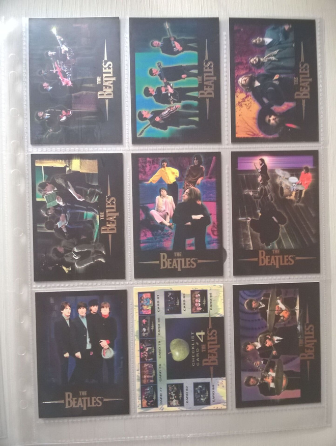 The Beatles Keräilykortit
