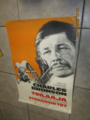 Alkuperäinen leffajul, TEILAAJA (1973) Charles bronson
