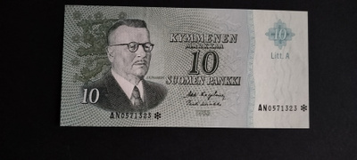 10mk 1963 Litt.A, KAR-Koi, AN*-sarjaa, KL 9-10