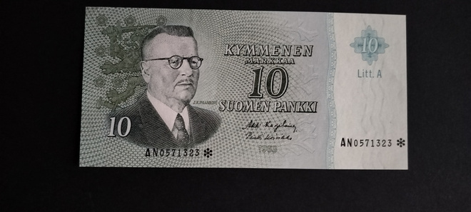 10mk 1963 Litt.A, KAR-Koi, AN*-sarjaa, KL 9-10