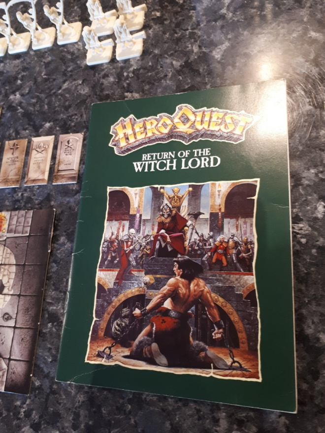 Hero Quest Noitaherran Paluu ENG