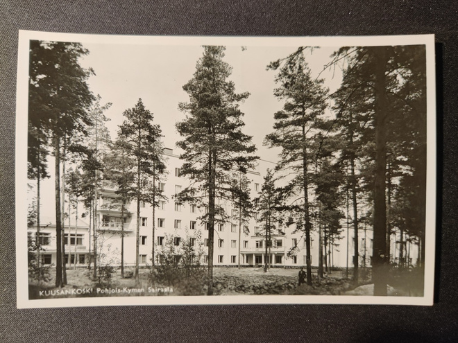 Postikortti Kuusankoski Kouvola 1950-l Alkup.Mallikappale