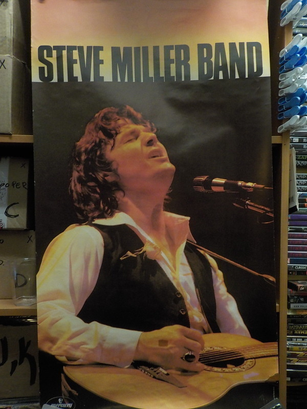 STEVE MILLER BAND VG+ PROMOJULISTE