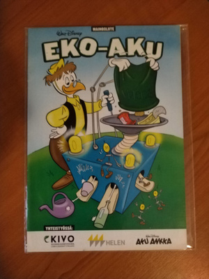 Aku Ankka mainosliite - Eko-Aku