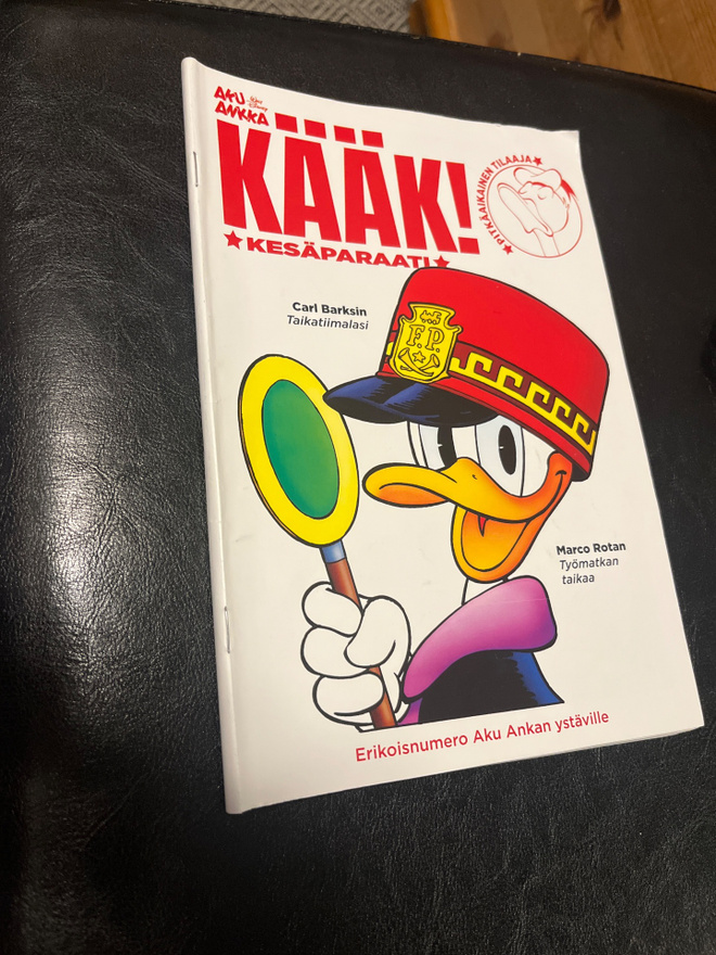 Aku Ankka KÄÄK! Kesäparaati - erikoisnumero