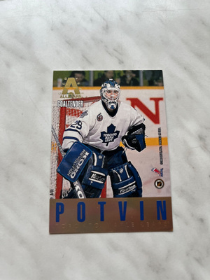 1993-94 Leaf Gold Leaf All Stars Felix Potvin / Ed Belfour