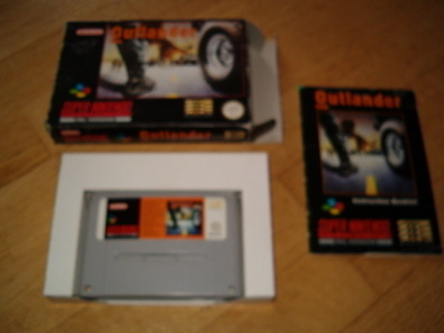 SNES...OUTLANDER...........(pak+ohje)
