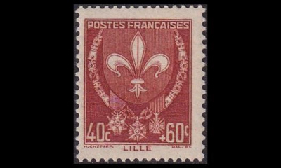 Ranska 539 ** Vaakuna Lille (1941)