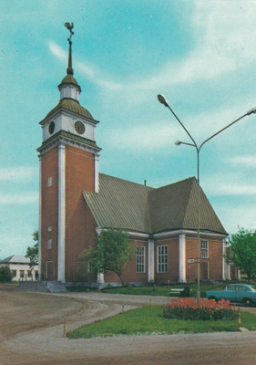 KIRKKOKORTTI - UUDENKAARLEPYYN KIRKKO - 1
