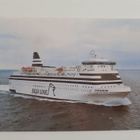 M/S Wellamo 1986 - Iso postikortti n. 21 x 14,5 cm - pikkukuva 1