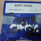Ford Fiesta MK1 Vetonivelen suojakumi Cifam 607-036 - pikkukuva 1