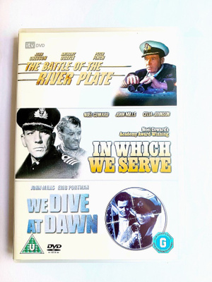 In Which We Serve (1942) + 2 muuta sotaelokuvaa