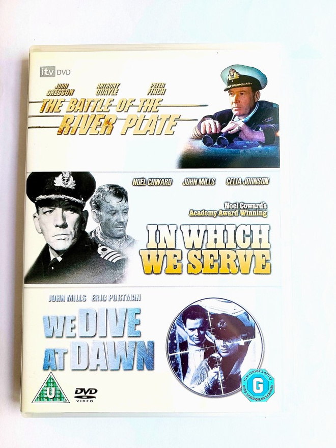 In Which We Serve (1942) + 2 muuta sotaelokuvaa