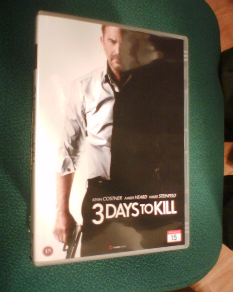 DVD  3 DAYS TO KILL  (Sis.pk:t)