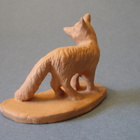 KETTU figuuri punasavea 7cm - pikkukuva 4