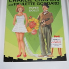 paperinukke Charlie Chaplin and Paulette Goddard - pikkukuva 1