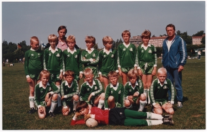 Jalkapallo Tuusula Palloseura 1983 valokuva