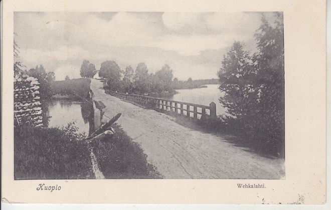 Kuopio Wehkalahti kortti.