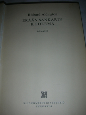 ldington: Erään sankarin kuolema