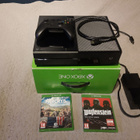Xbox One 500gb, ohjain, kaapelit, laatikko + 2 peliä - pikkukuva 1