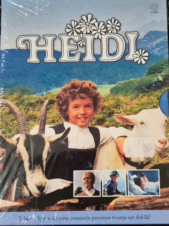 Heidi (6DVD) koko vuoden 1978 TV-sarja