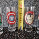4 Marvel Heroes shottilasit - pikkukuva 1