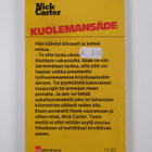 Nick Carter : Kuolemansäde - pikkukuva 2
