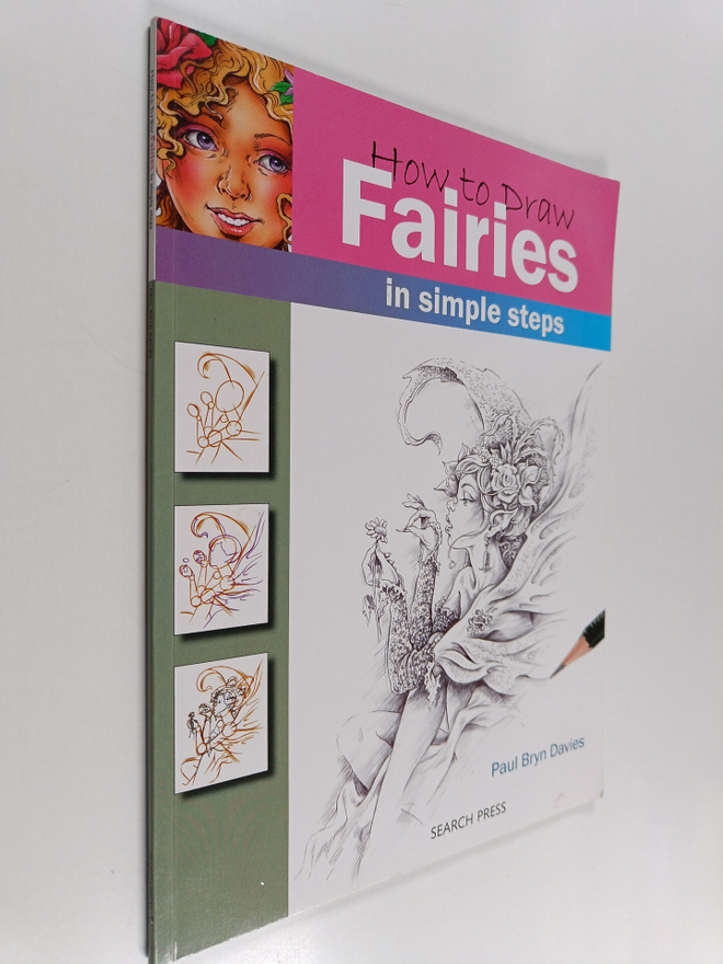 Paul Bryn Davies : How to draw fairies in simple steps