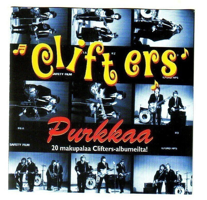 cd, Clifters - Purkkaa [rock, pop]