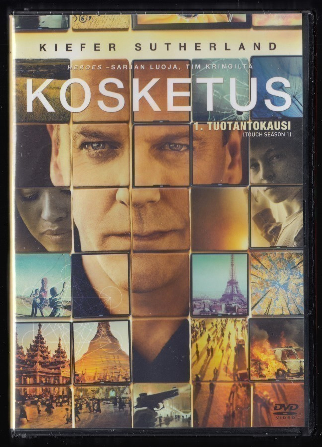 Kosketus: Kausi 1 (3DVD) Kiefer Sutherland (UUSI)