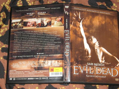 DVD - EVIL DEAD - 1981 /2003 suomi