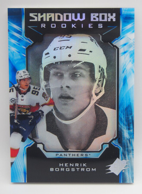 2018-19 SPX Shadowbox Rookies Henrik Borgström /298