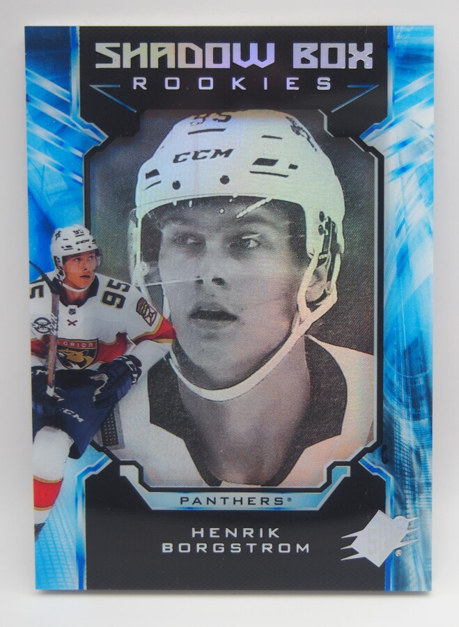 2018-19 SPX Shadowbox Rookies Henrik Borgström /298