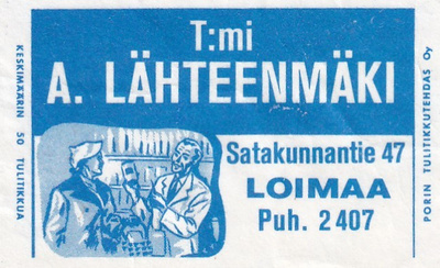 Loimaa, T:mi A. Lähteenmäki   b563