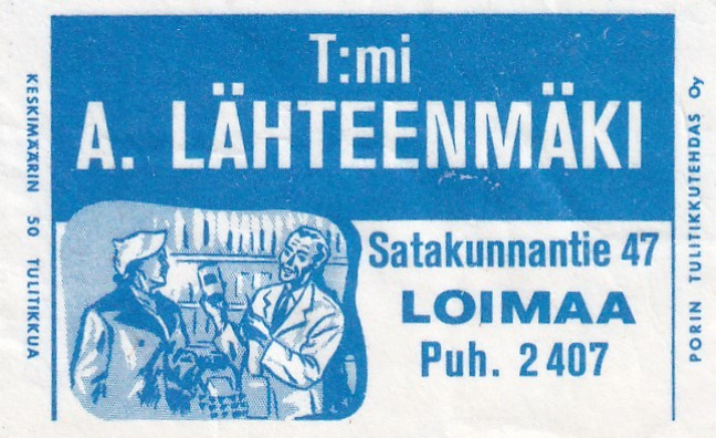 Loimaa, T:mi A. Lähteenmäki   b563